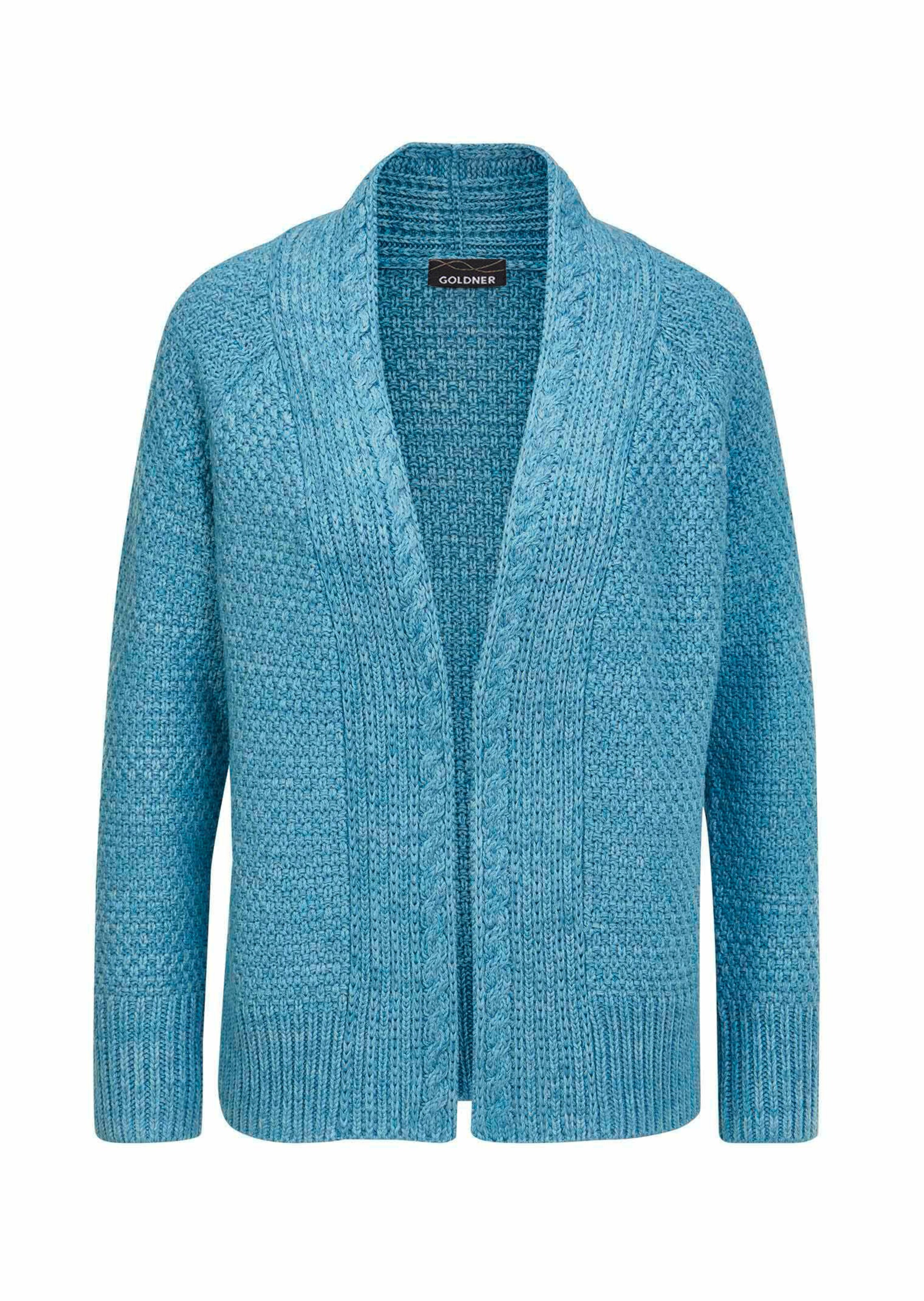 Tijdloos tricot jasje van grove tricot
