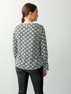 Bluse in Alloverprint thumbnail 3