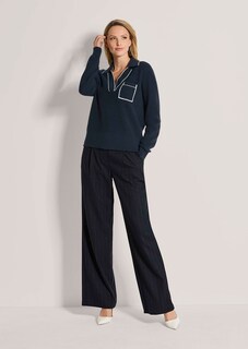 Strickpullover im Polo-Style thumbnail 2