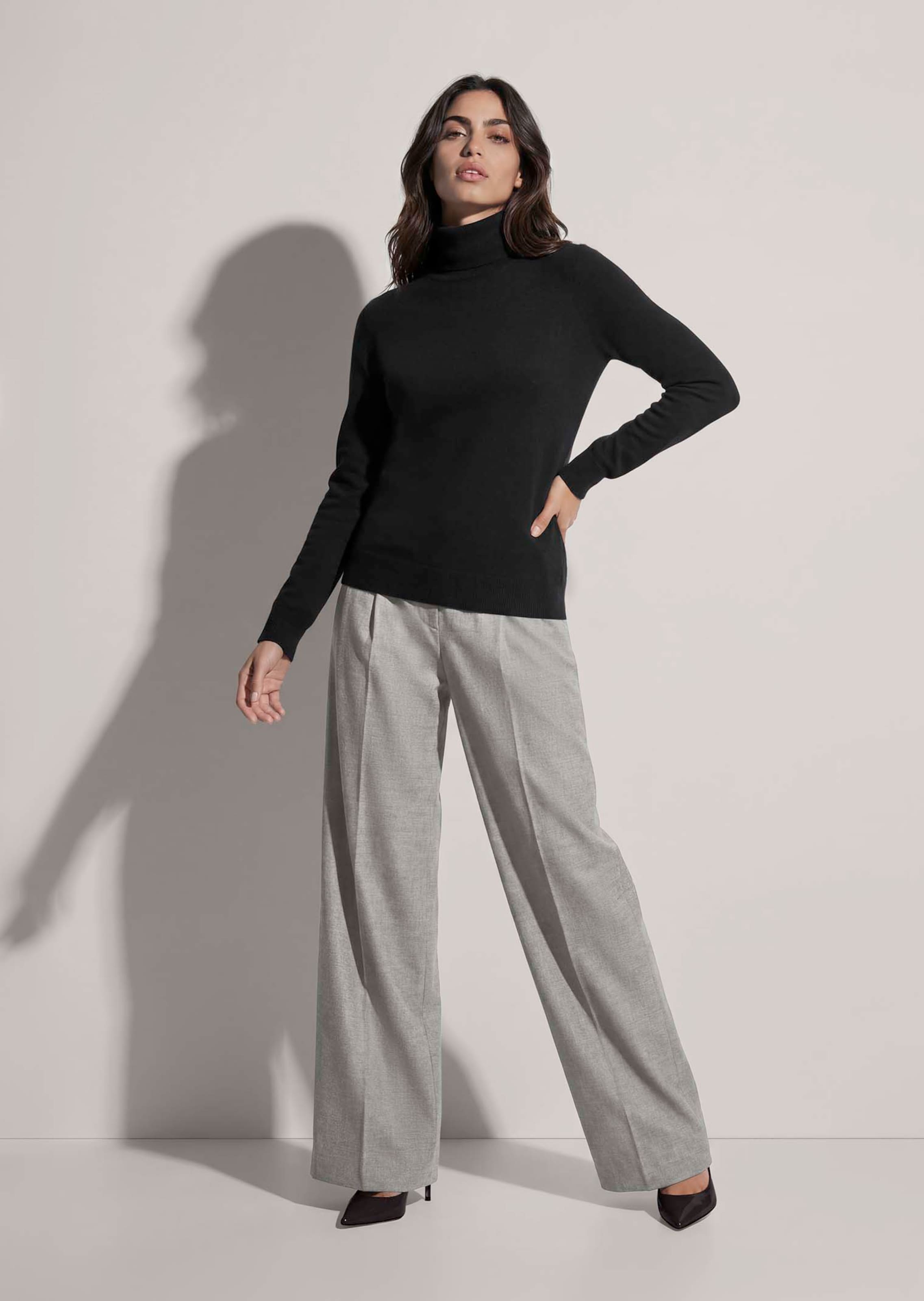 Pullover aus Kaschmir mit Rollkragen