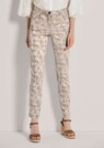 Slim jacquard trousers thumbnail 1