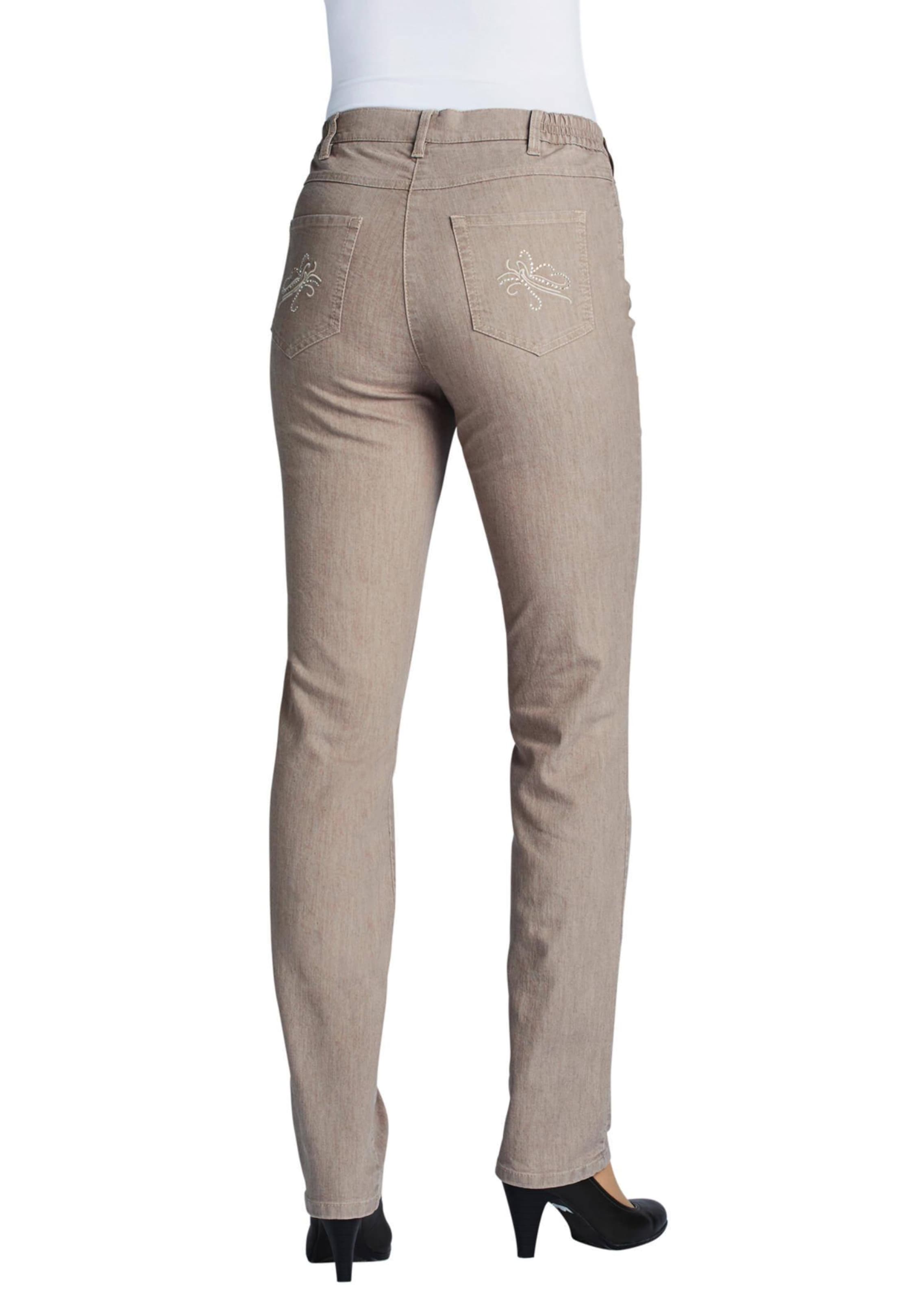 Jean ANNA élegamment décoré - beige - Gr. 275 de Goldner Fashion