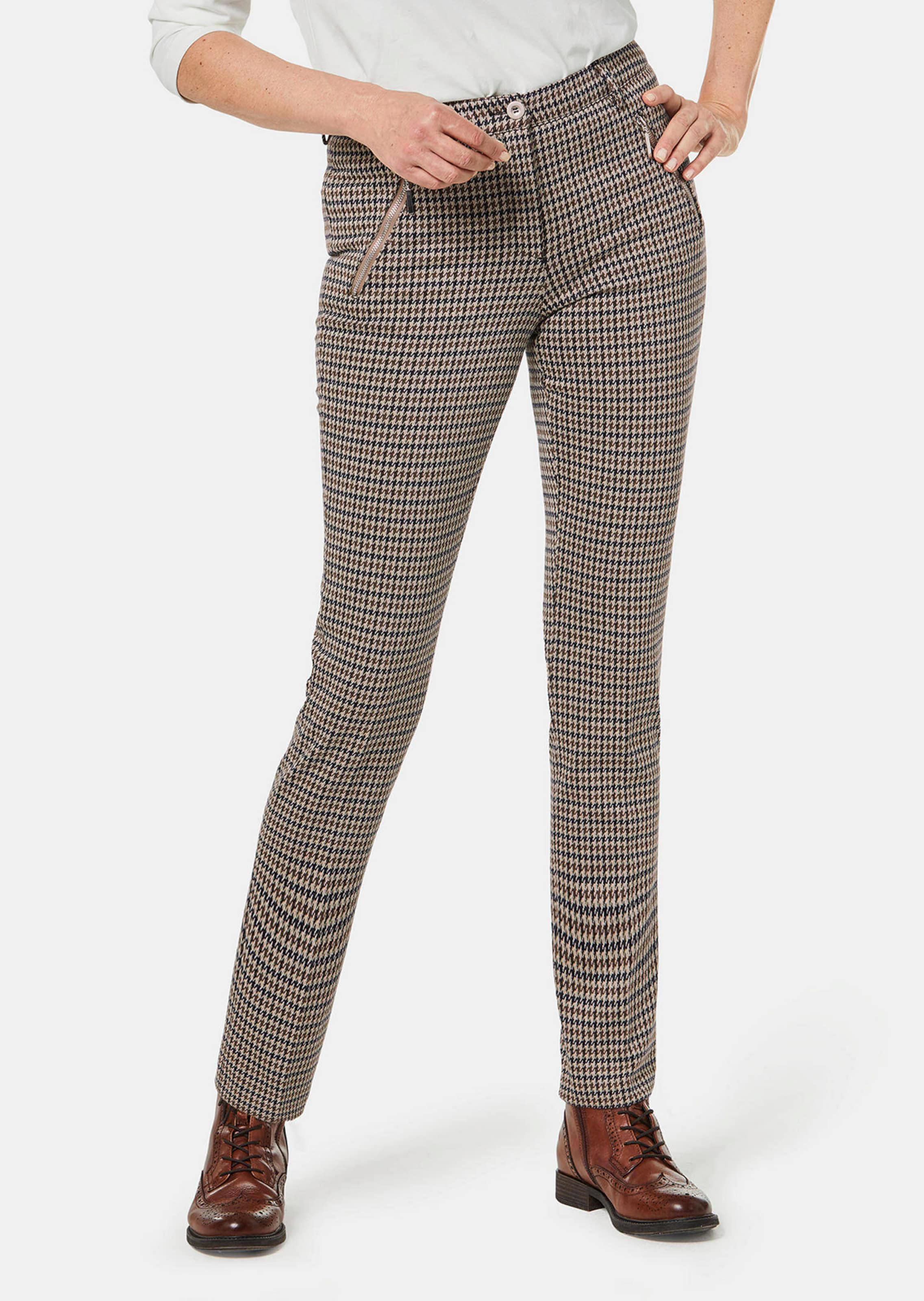 Broek van zachte stretch