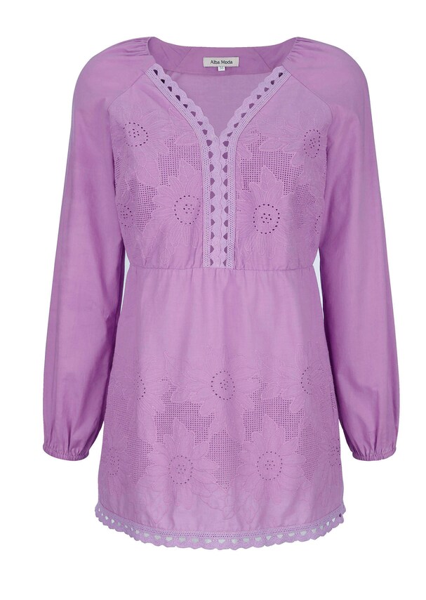 Tunika mit floraler Stickerei 3