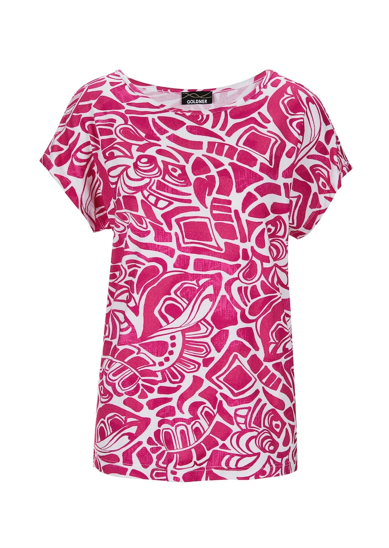 T-shirt imprimé en jersey de viscose