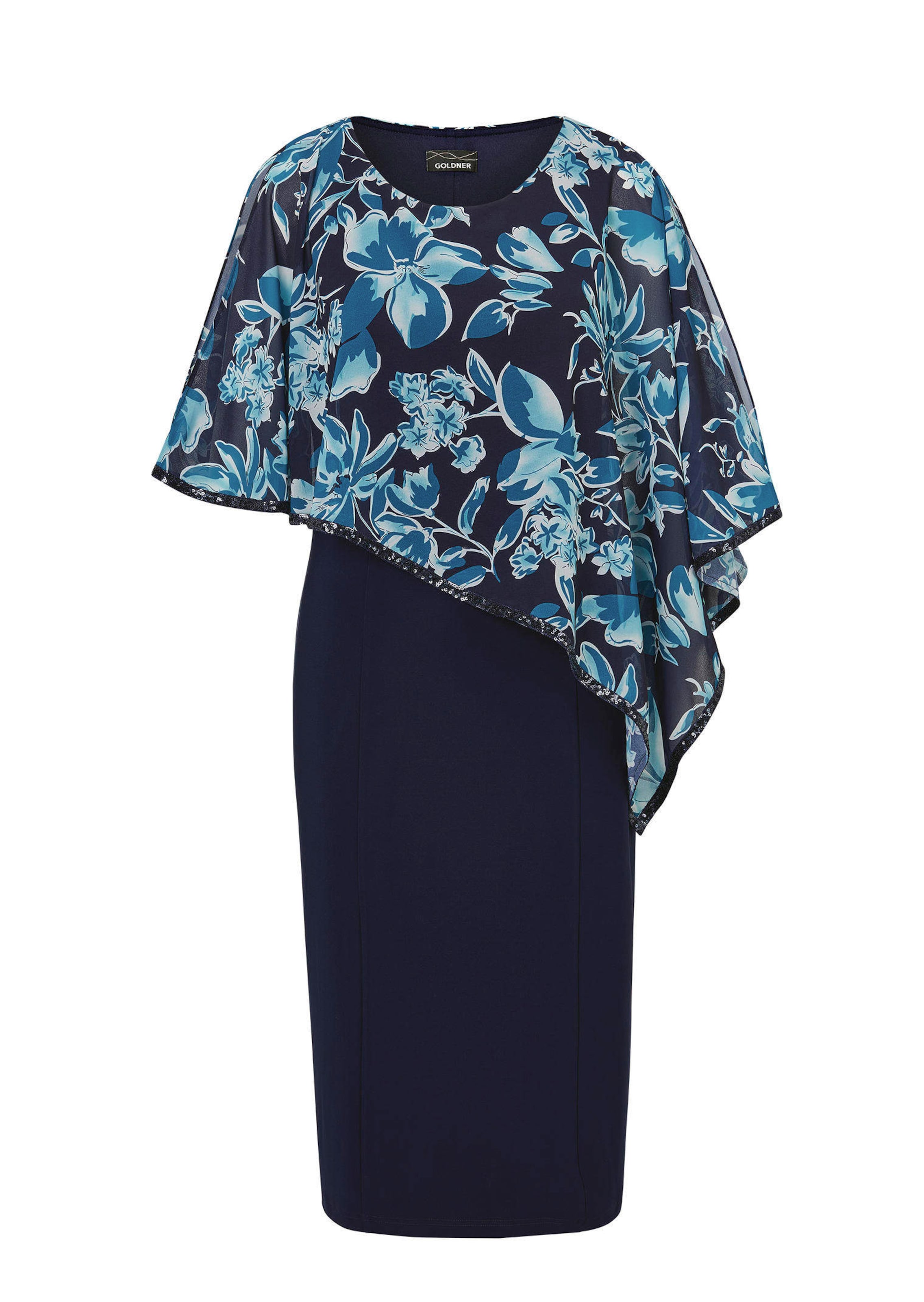 Robe habillée avec drapé en mousseline