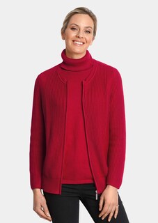 Cardigan en tricot structuré thumbnail 1