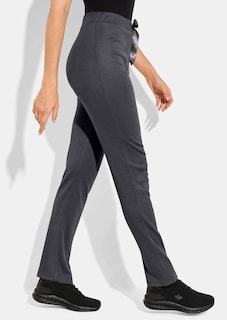 Jersey broek in tricotlook thumbnail 3