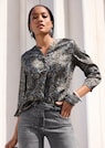 Tunikabluse mit Schlangen-Print thumbnail 7