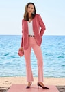Tailored single-breasted blazer with stretch thumbnail 7
