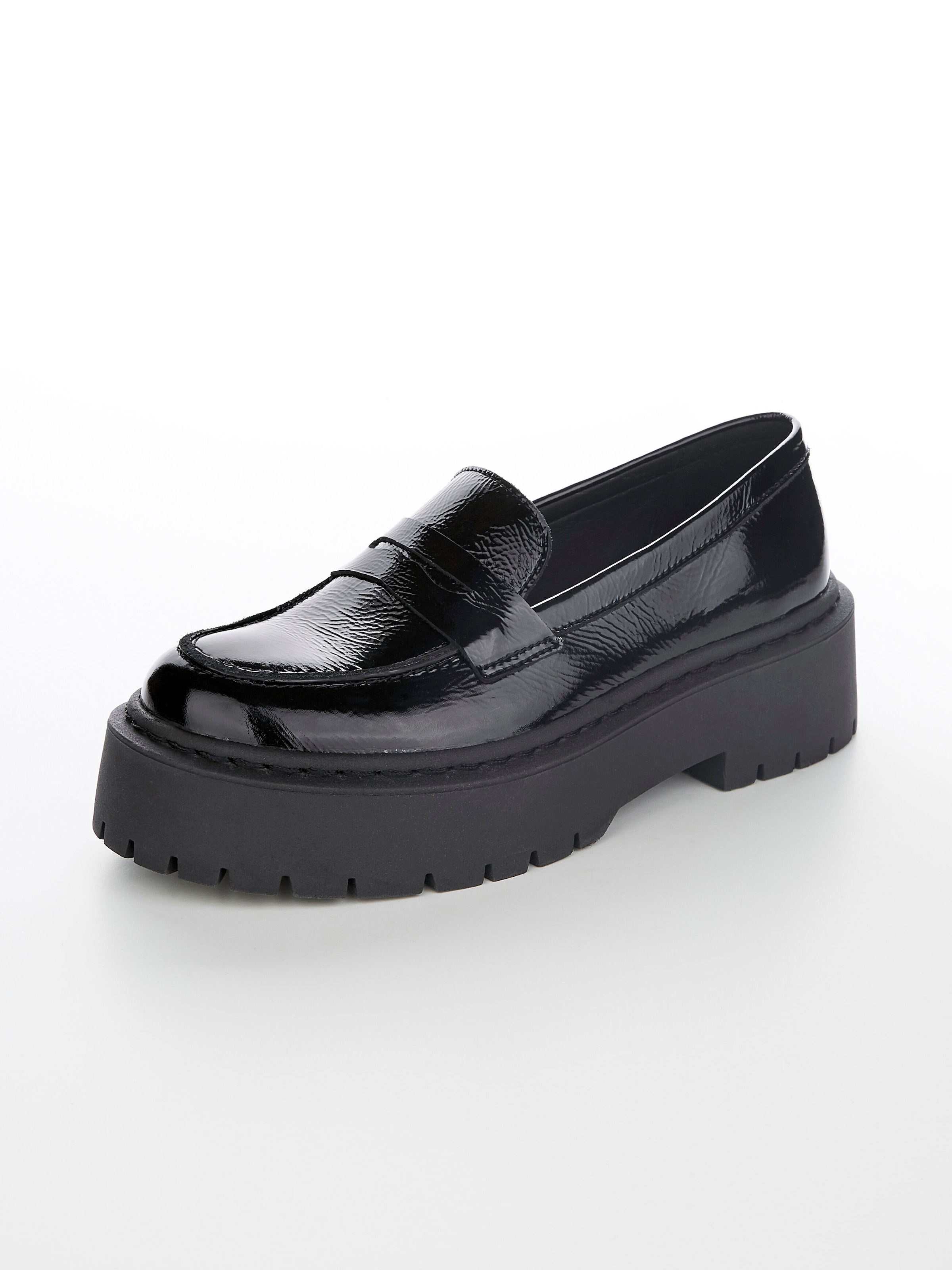 Loafer aus schönem Lackleder