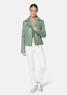Lammnappa-Jacke im Biker-Stil thumbnail 2