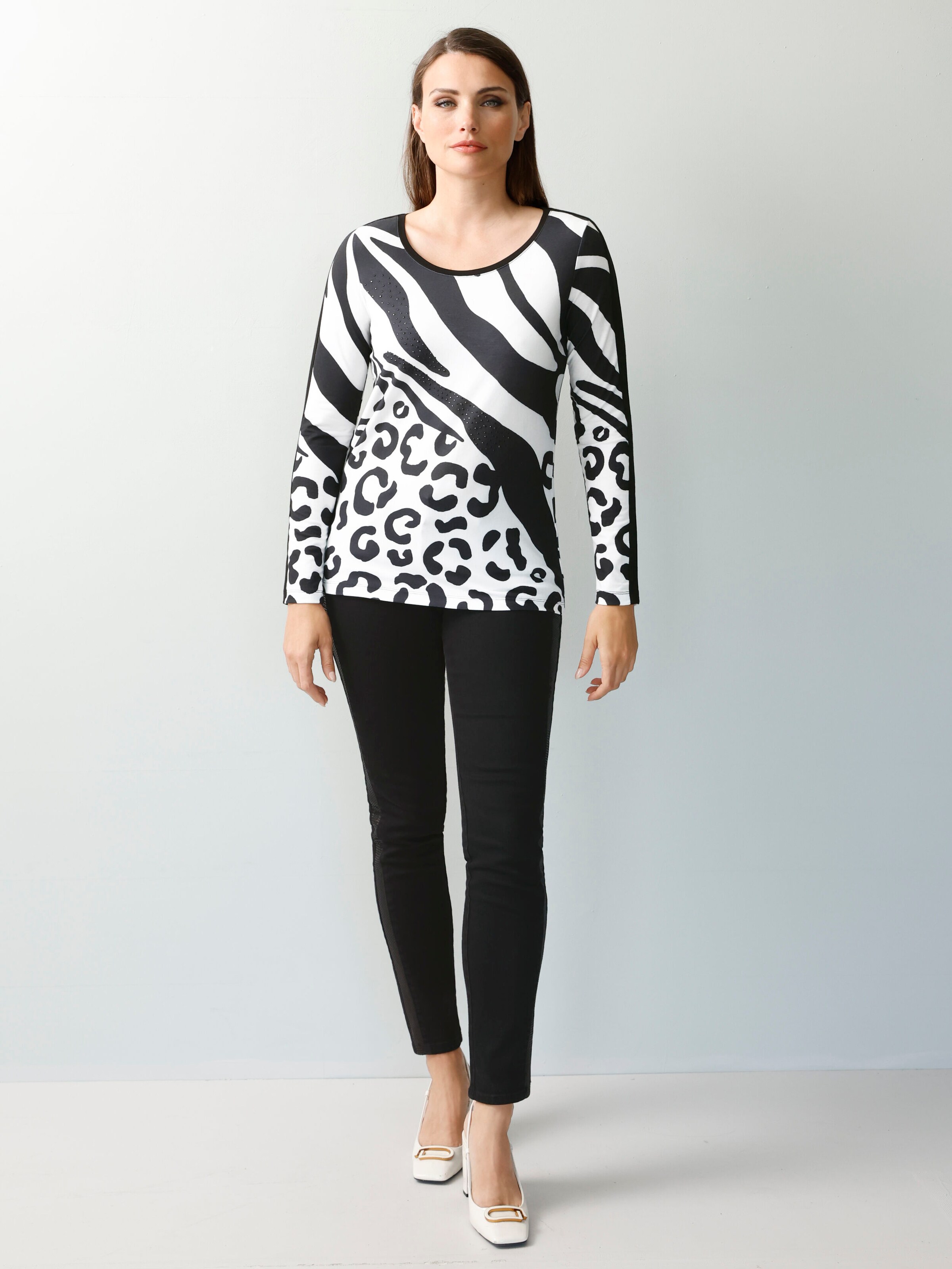 Shirt mit Animalprint 1