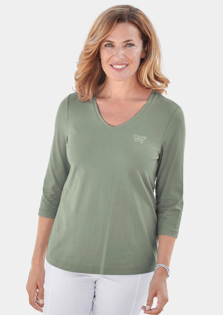 Shirt met applicatie