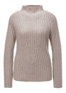 Jumper with stand-up collar and shiny accents thumbnail 1