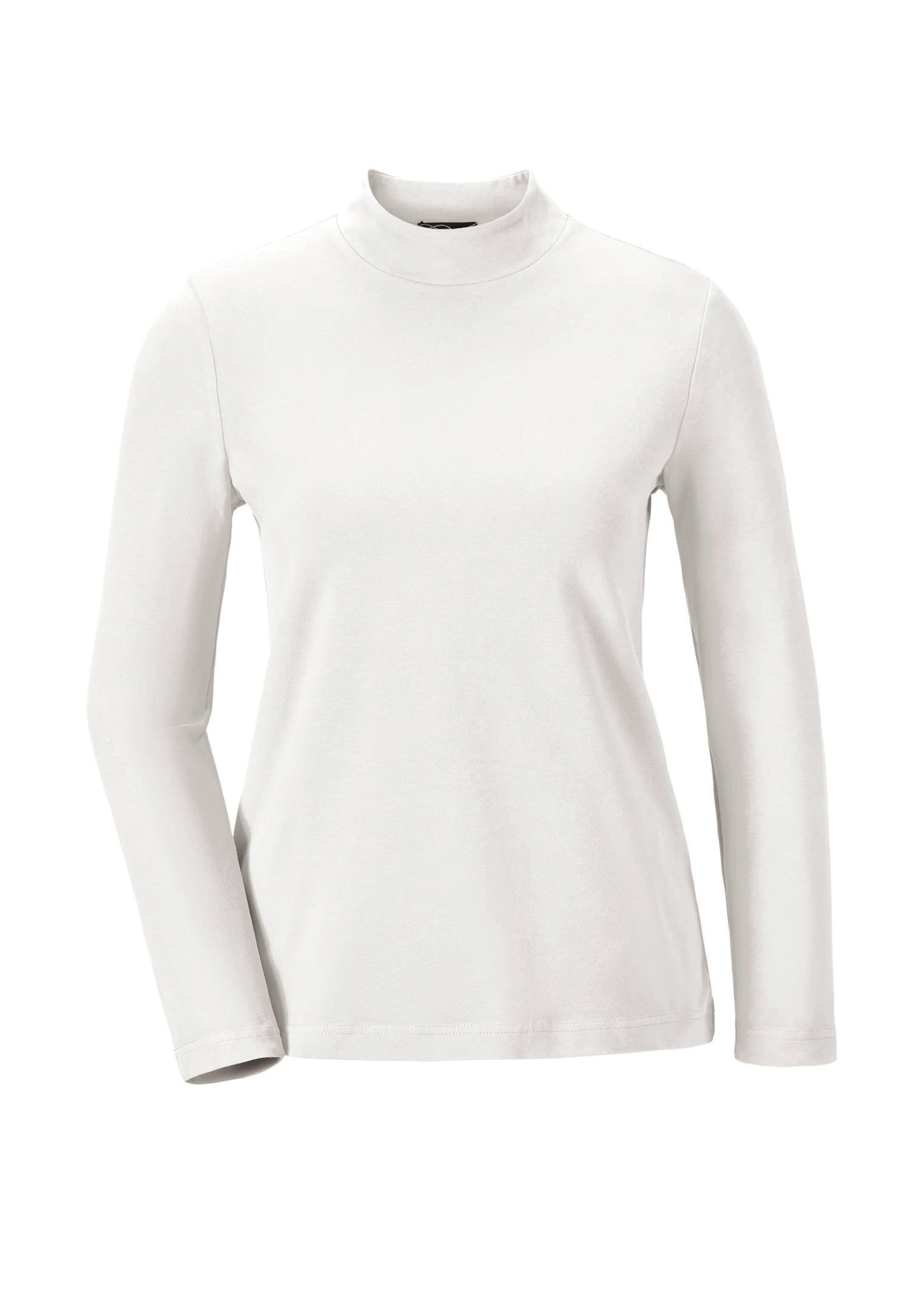 Stehkragenshirt mit Langarm