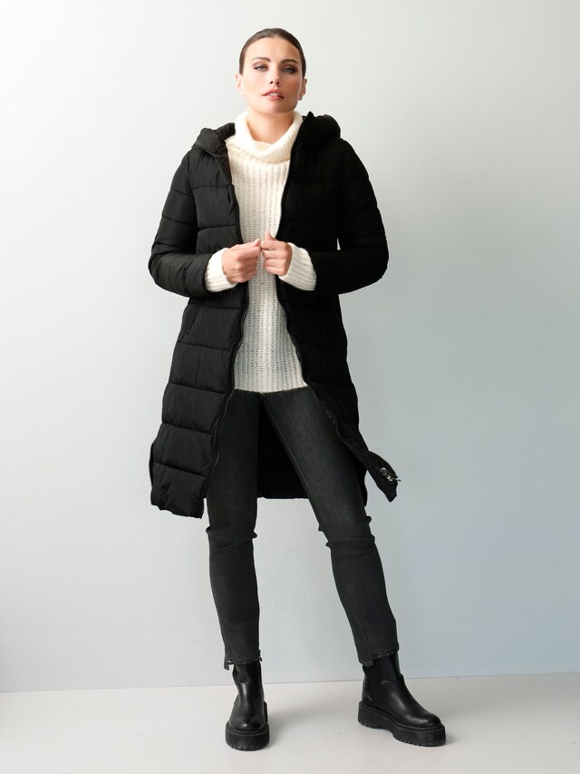 Steppmantel mit Kapzue 6