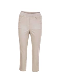 3/4-jeans Louisa met comfortabele, elastische jerseyband en borduursel thumbnail 6