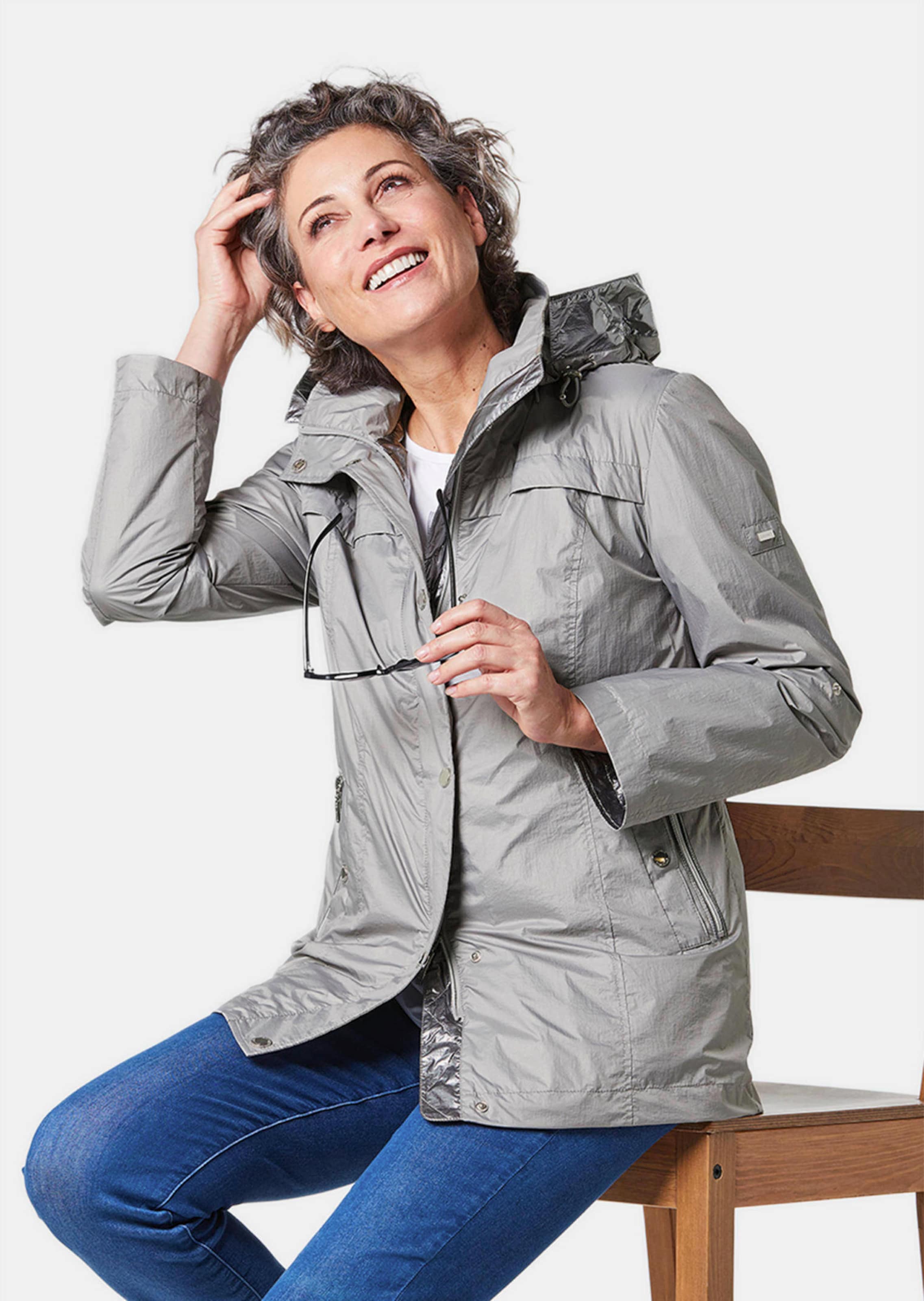 Veste Free Country Homme – XL Grise – Softshell Doublée Polaire – Légère Et étirable