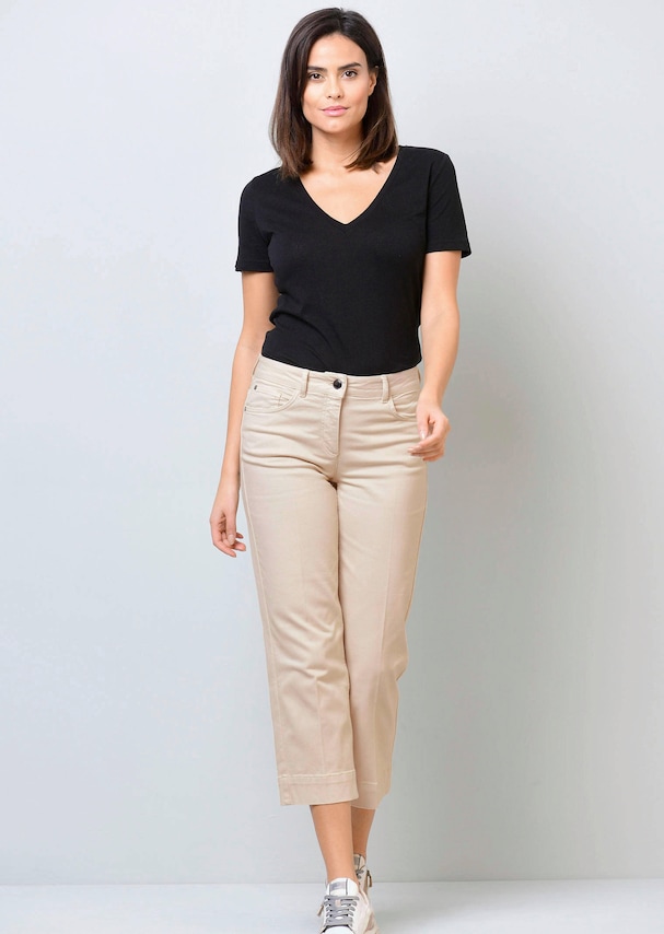Jeans Culotte in komfortabler elastischer Qualität 1