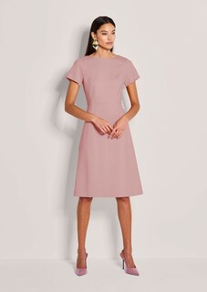 Robe fourreau avec encolure bateau et manches courtes thumbnail 2