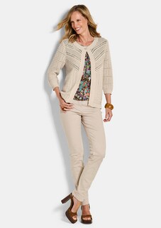 Strickjacke aus reiner Baumwolle thumbnail 2