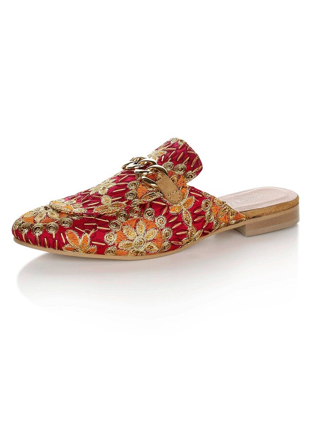 Sabots mit Ketten-Detail