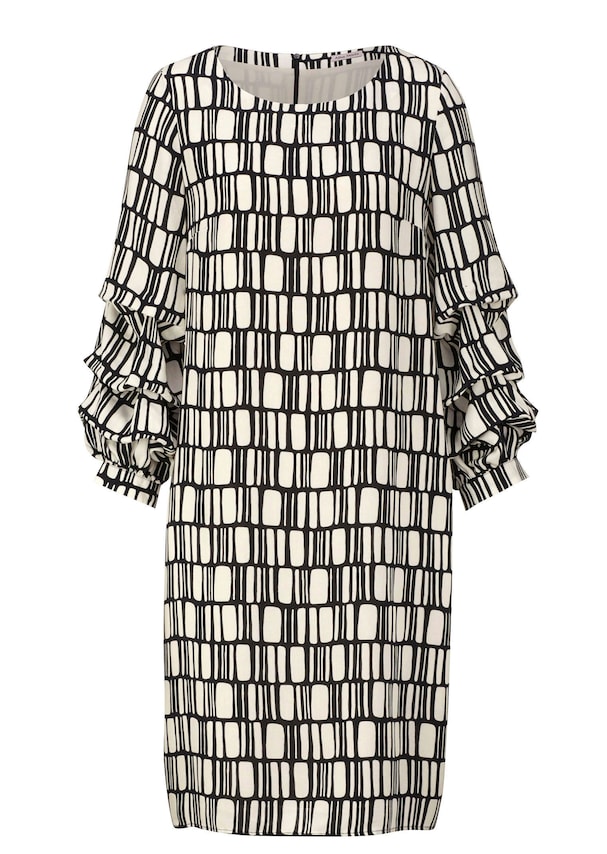 Kleid mit gerafften Ärmeln 5