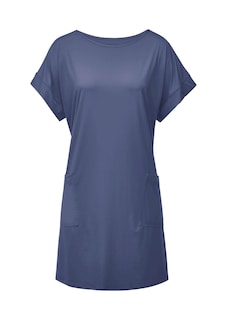 Legeres Strandkleid aus glatter Funktionsware thumbnail 4