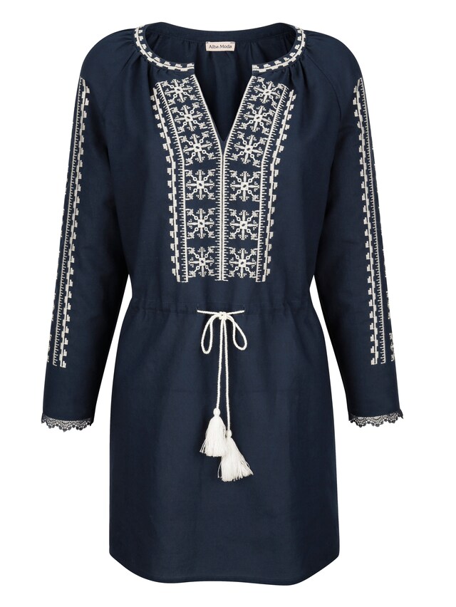Tunika mit Stickerei besetzt 4