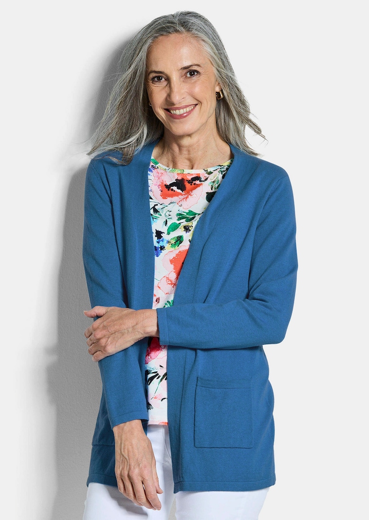 Cardigan sans fermeture en COTTAMIRA