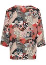 Ausdrucksstarke Bluse mit Blumendruck thumbnail 3