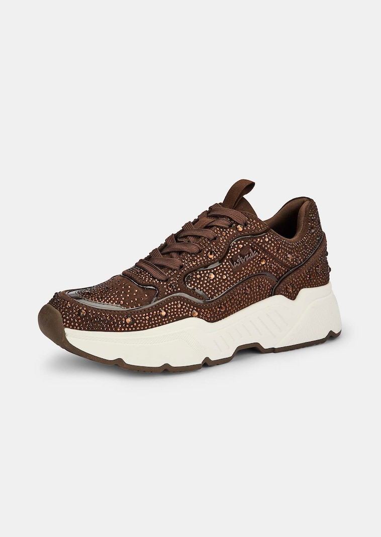 Sneakers de style « chunky » ornées de strass