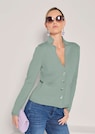 Tricot blazer. Puur katoen thumbnail 4