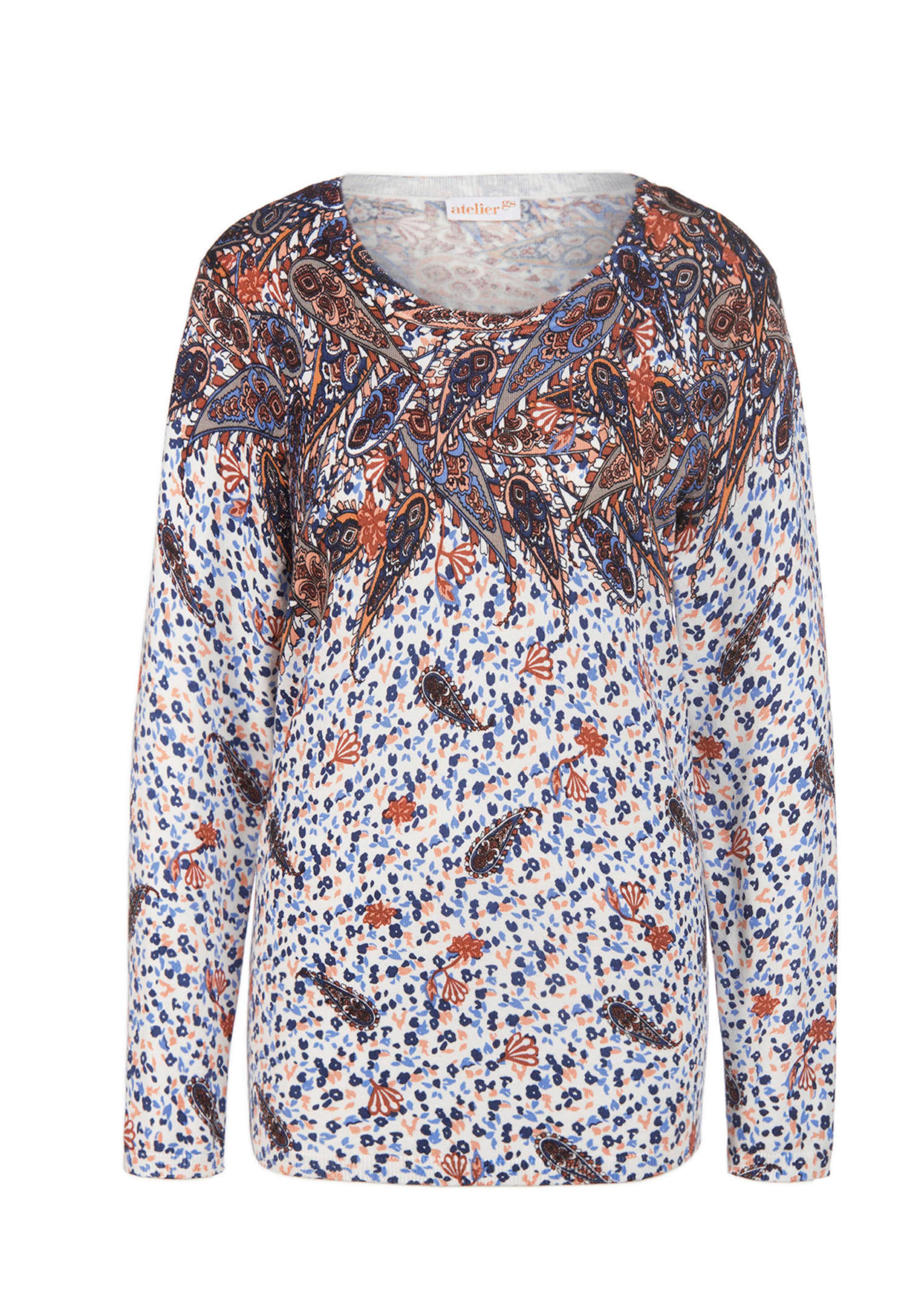 Pull à imprimé ornemental