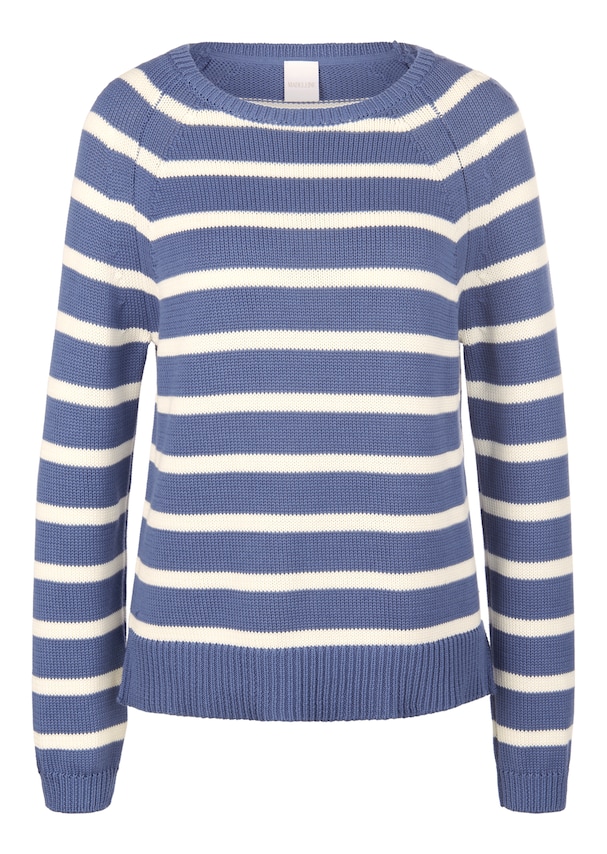 Round neck jumper in a nautical look 5