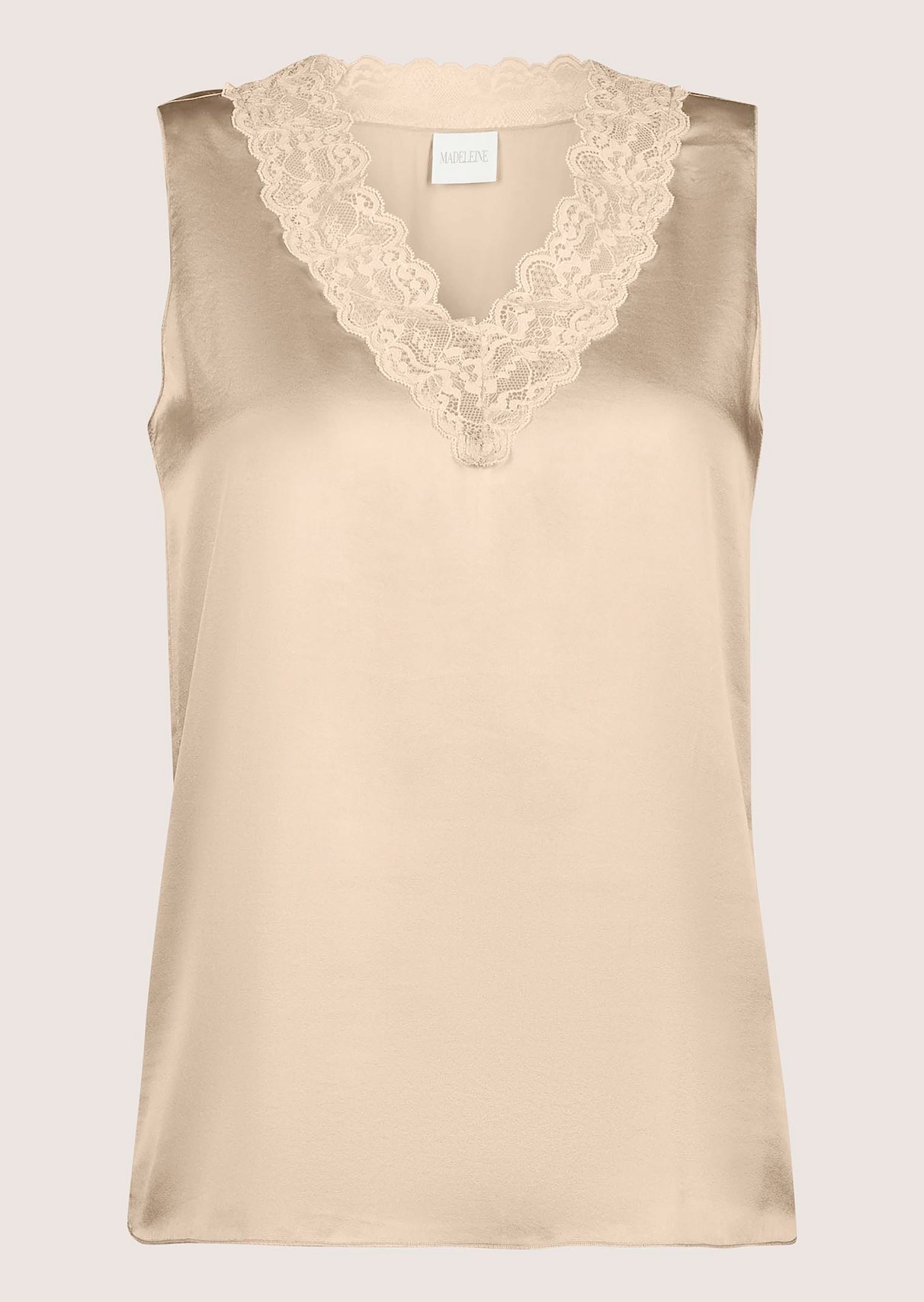 Top. Stretch de soie