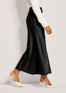 Langer Satin-Rock thumbnail 4