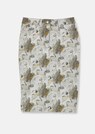 Slim pencil skirt with trendy print thumbnail 1