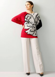 Pullover mit Blütenprint thumbnail 4