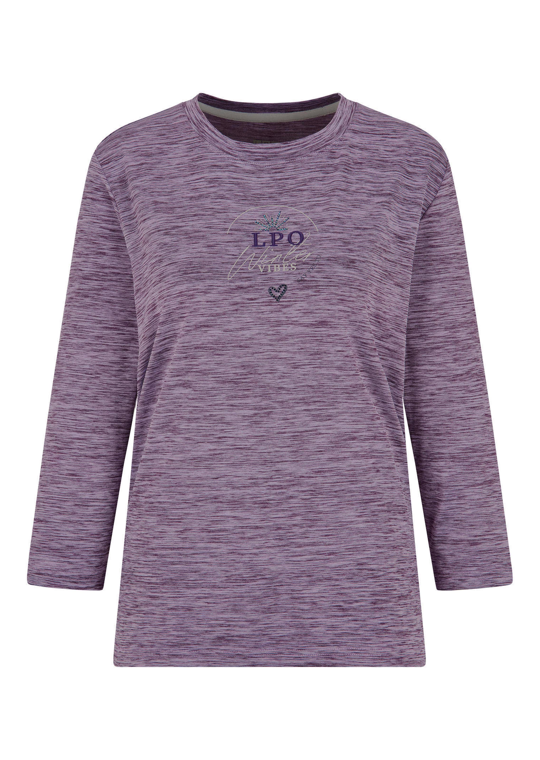 Functioneel shirt met glittermotief