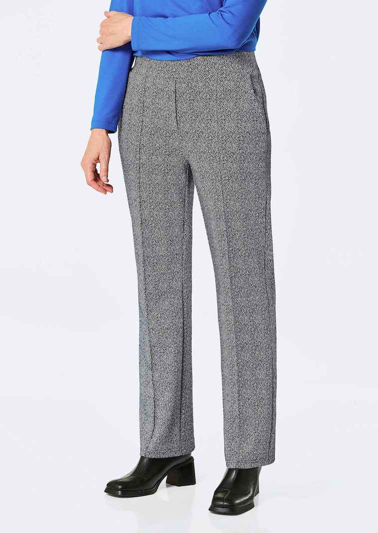 Jerseyhose VERA mit Jacquard-Muster