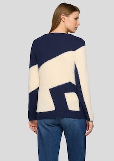 Pull en tricot et fil plume thumbnail 3