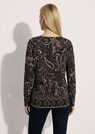 Sweatshirt met paisleyprint en vleermuismouwen thumbnail 3