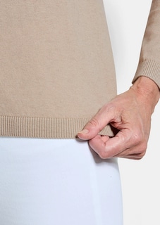 Pullover mit V-Ausschnitt aus COTTAMIRA thumbnail 5
