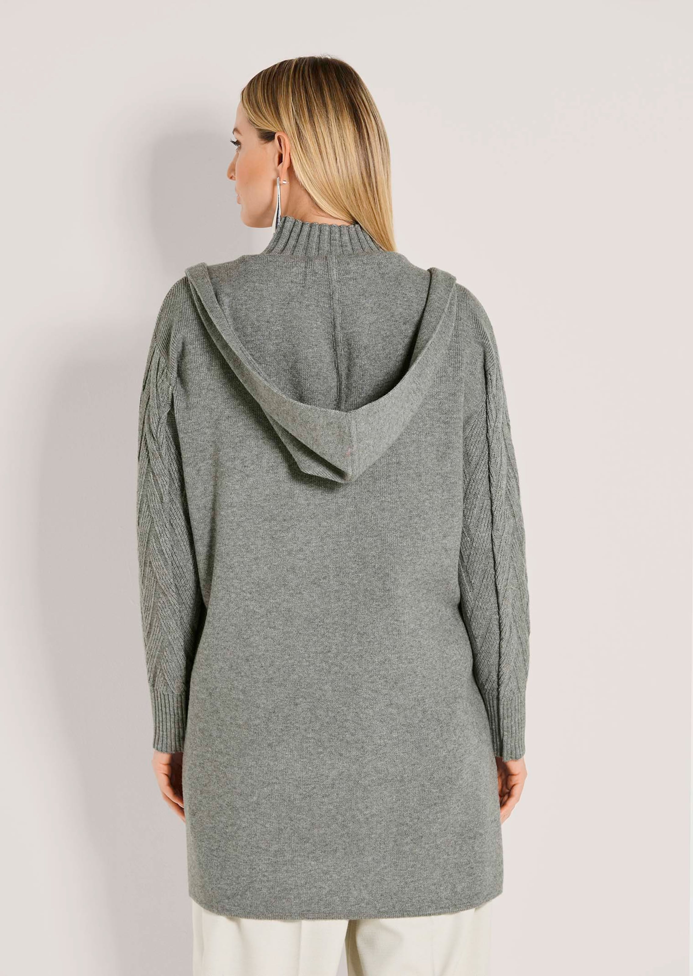 ONLY & SONS - Sweat coupe carrée avec imprimé mandala au dos - Gris délavé