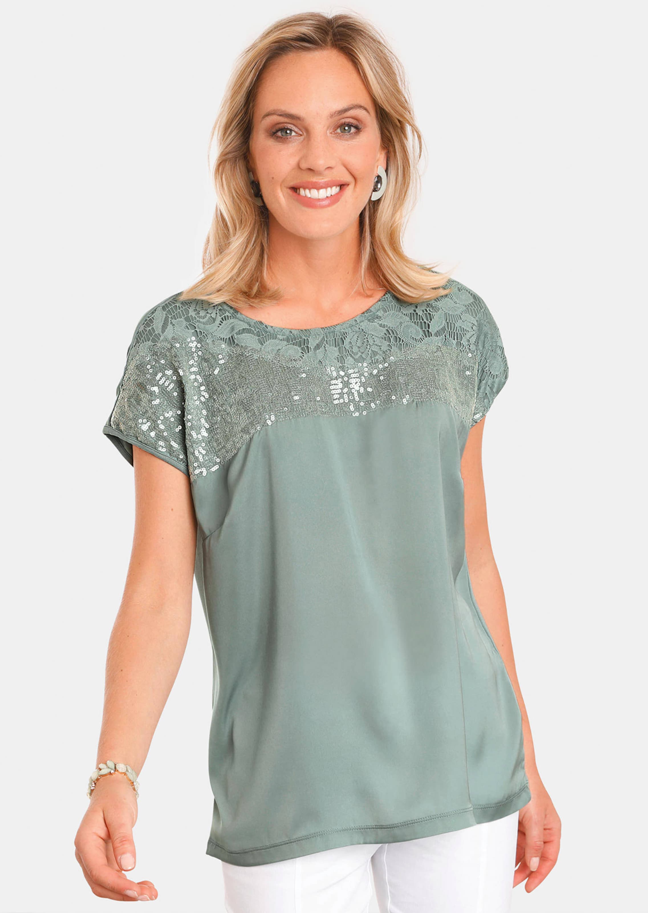 Blouseshirt met motief voor