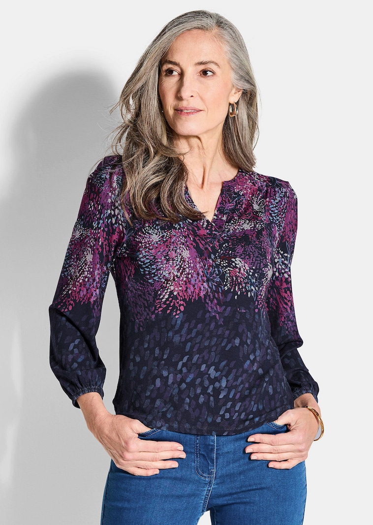 Jersey-Shirt mit Konfetti-Muster