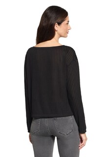 Strukturiertes Shirt mit Längsstreifen thumbnail 3