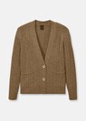 Strickjacke mit Zopfmuster in angesagten Farben thumbnail 6